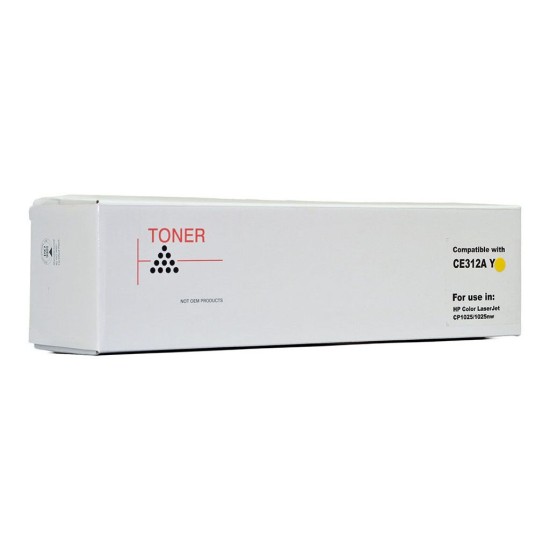 Compatible Icon HP 126A Yellow Toner Cartridge (CE312A)