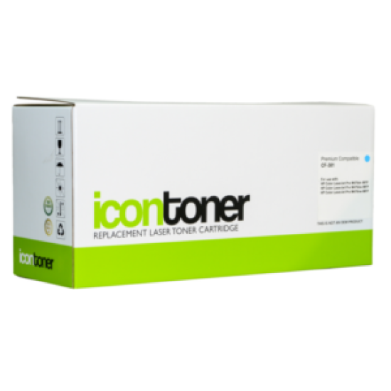 Compatible Icon HP 312A Cyan Toner (CF381A)