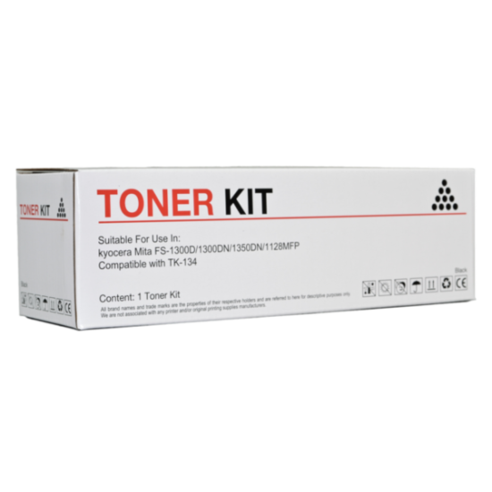 Compatible Icon Kyocera TK134 Black Toner Cartridge