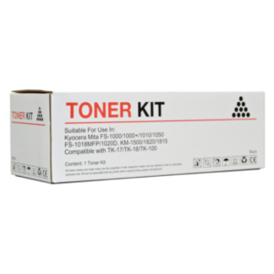 Compatible Icon Kyocera TK17/TK18 Black Toner Cartridge