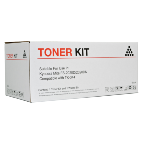 Compatible Icon Kyocera TK344 Black Toner Cartridge