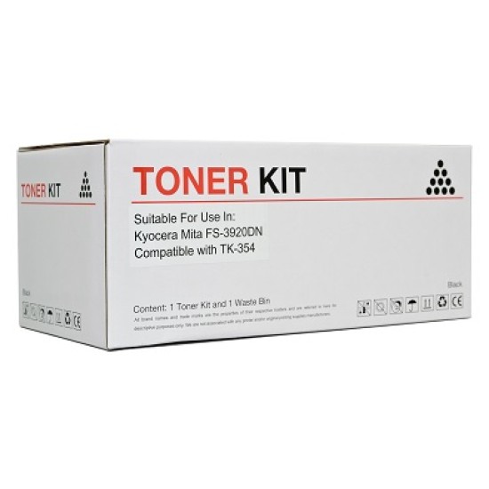 Compatible Icon Kyocera TK354 Black Toner Cartridge