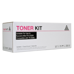 Compatible Icon Kyocera TK554 Black Toner Cartridge