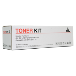 Compatible Icon Oki 44574703 Black Toner Cartridge