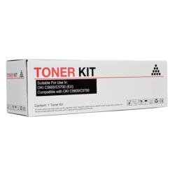 Compatible Icon Oki C5600/C5700 Black Toner Cartridge