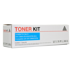 Compatible Icon Oki C5650/C5750 Cyan Toner Cartridge (C565TONE)