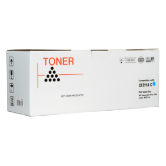 Remanufactured Icon HP 502A Cyan Toner Cartridge (Q6471A)