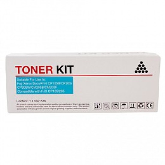 Compatible Icon Fuji Xerox CP105/205 Cyan Toner Cartridge (CT201592)