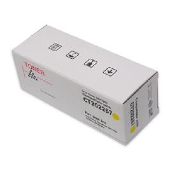 Compatible Icon Fuji Xerox CT202267 Yellow Toner Cartridge