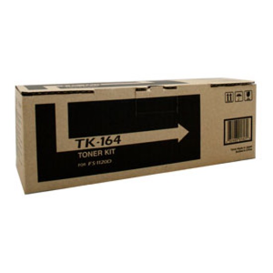 Kyocera TK164 Black Laser Toner Cartridge