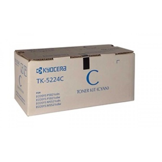 Kyocera TK5224 Cyan Laser Toner Cartridge