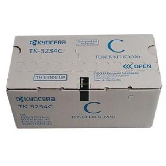Kyocera TK5234 Cyan Laser Toner Cartridge