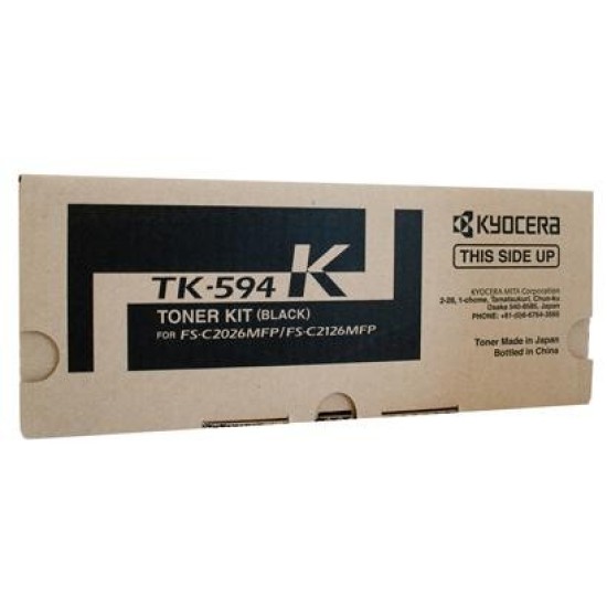 Kyocera TK594 Black Laser Toner Cartridge