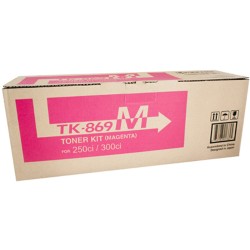 Kyocera TK869M Colour Laser Toner - Magenta
