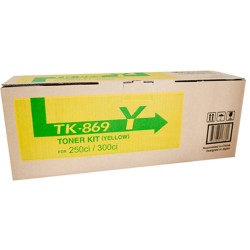 Kyocera TK869Y Colour Laser Toner - Yellow