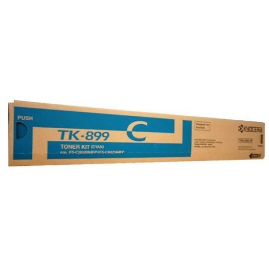 Kyocera TK899 Cyan Laser Toner Cartridge