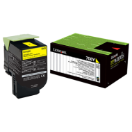 Lexmark 708 Yellow Colour Laser Toner Cartridge