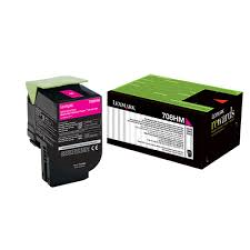 Lexmark 708H Magenta High Capacity Toner Cartridge