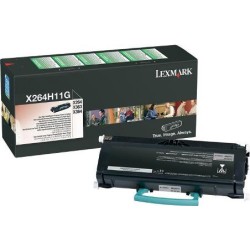 Lexmark X264H11G Black Laser Toner Cartridge