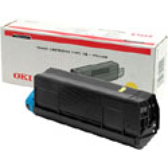 OKI 43872309 Yellow Toner Cartridge (C565YTONE)