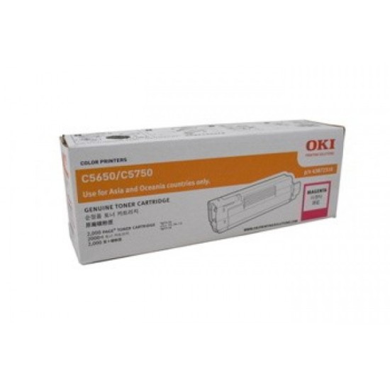 OKI 43872310 Magenta Toner Cartridge (C565MTONE)