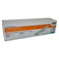 OKI 44250707 Cyan High Yield Toner Cartridge.