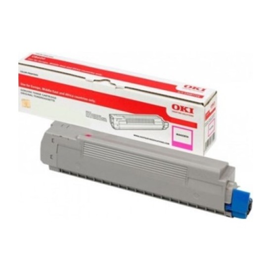 OKI 46507610 Magenta Toner (C712MTONE) OKI 46507610 Magenta Toner (C712MTONE)