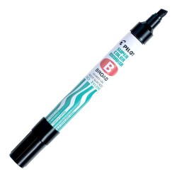 Pilot SCA B Permanent Black Chisel Tip Marker