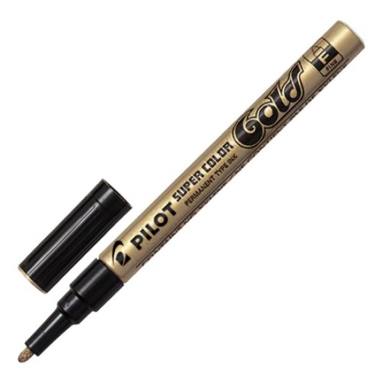 Pilot Super Colour Fine Gold Paint Marker