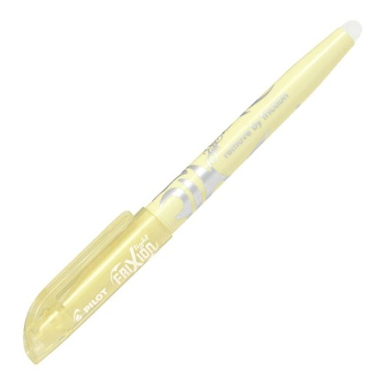 Pilot Frixion Light Erasable Highlighter Soft Yellow 12pk