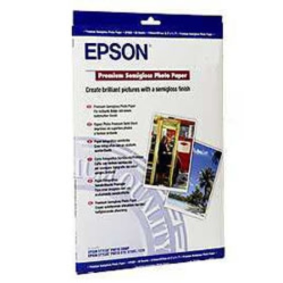 Epson A3 251gsm Premium Semigloss Photo Paper Pkt 20