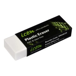 Icon Eraser with Sleeve 20 Pack