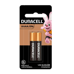 Duracell Coppertop Alkaline AAAA Battery, Pack of 2