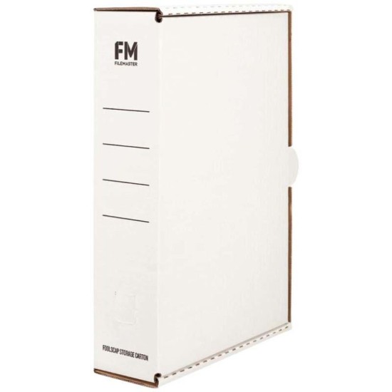 FM Storage Carton White Foolscap 