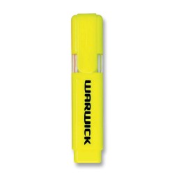 WARWICK HIGHLIGHTER STUBBY YELLOW