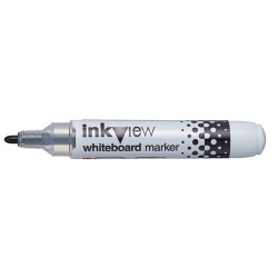 UNI WHITEBOARD MARKER BLACK PWB202 BULLET TIP INKVIEW