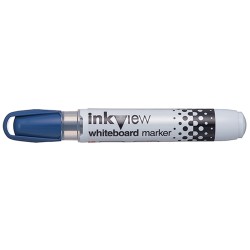 UNI WHITEBOARD MARKER BLUE PWB202 BULLET TIP INKVIEW