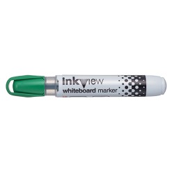 UNI WHITEBOARD MARKER GREEN PWB202 BULLET TIP INKVIEW