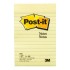 Post-it Notes Yellow 660 Lined 101x152mm 100 sheet pad