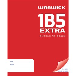 Warwick 1B5 Extra Exercise Book 255x205mm 50lf
