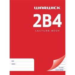 Warwick 2B4 Lecture Book 7mm 230x180mm 94lf