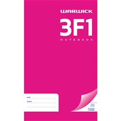 Warwick 3F1 Soft Cover Notebook 12mm 32lf