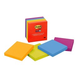 Post-it Super Sticky Notes 654-5SSAN Marrakesh 76x76mm 450 Sheets