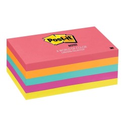 Post-it Notes 655-5PK Capetown Collection 76x127mm 500 Sheets