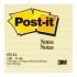 Post-it Notes 675-YL Lined Yellow 98x98mm 300 sheet pads