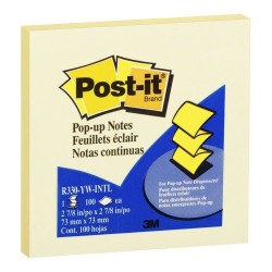 Post-it Notes Pop Up Refill R330-YW 73x73mm - Yellow