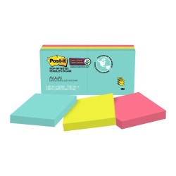 Post-it Super Sticky Pop-Up Notes R330-6SSMIA Miami 76x76mm 540 Sheets