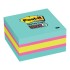 Post-it Super Sticky Memo Cube 2027-SSAFG 76mm x 76mm 360 sheet cube