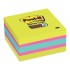 Post-it Super Sticky Memo Cube 2027-SSGFA 76mm x 76mm 360 Sheets