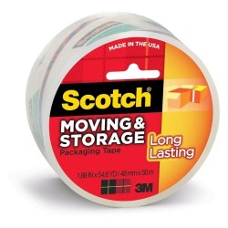 Scotch Packaging Tape 3650 Storage Super Clear 48mm x 50m